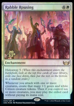Rabble Rousing [Streets of New Capenna Prerelease Promos] | Dumpster Cat Games