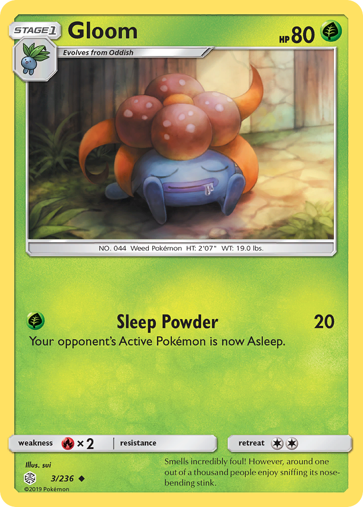Gloom (3/236) [Sun & Moon: Cosmic Eclipse] | Dumpster Cat Games