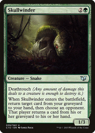 Skullwinder [Commander 2015] | Dumpster Cat Games