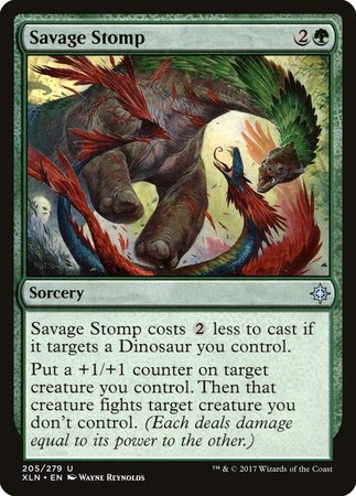 Savage Stomp [Ixalan] | Dumpster Cat Games
