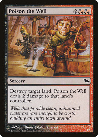 Poison the Well [Shadowmoor] | Dumpster Cat Games