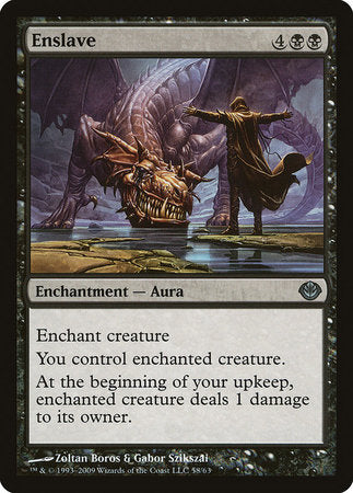 Enslave [Duel Decks: Garruk vs. Liliana] | Dumpster Cat Games