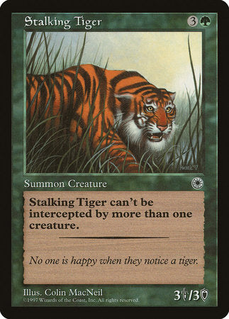 Stalking Tiger [Portal] | Dumpster Cat Games
