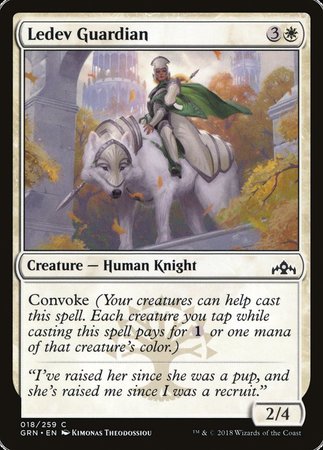 Ledev Guardian [Guilds of Ravnica] | Dumpster Cat Games