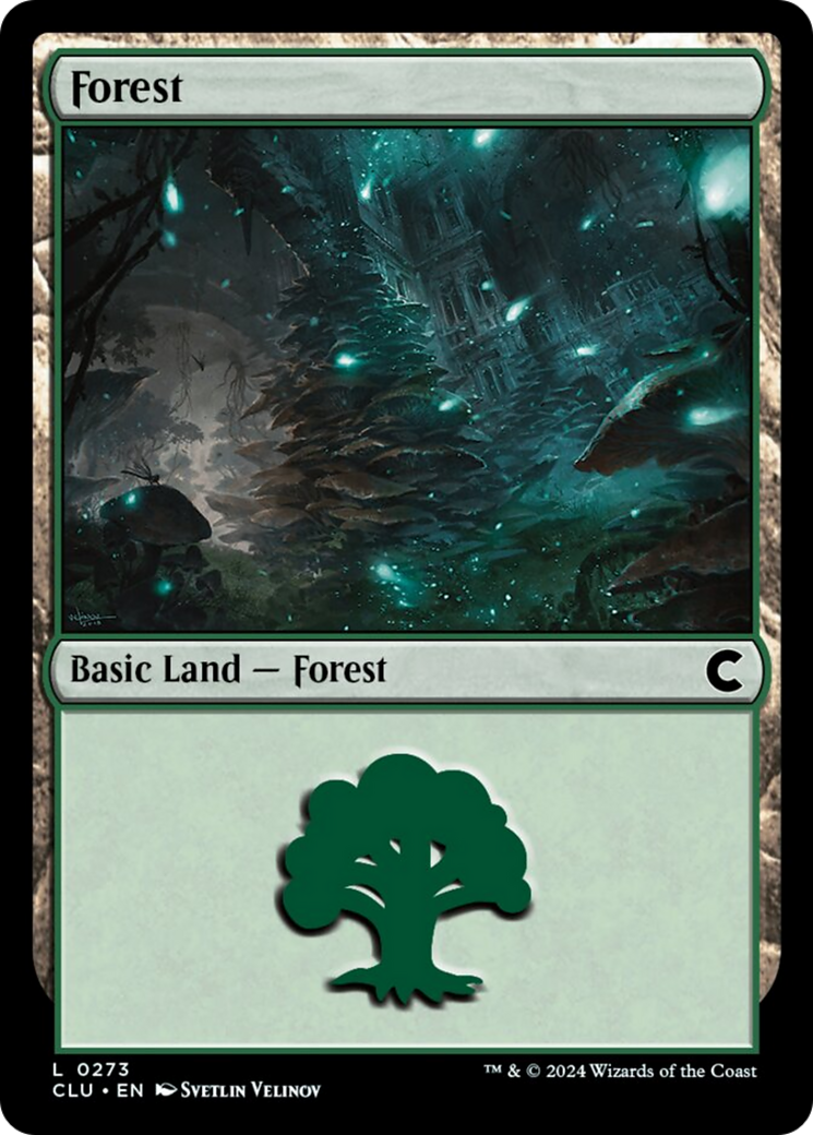 Forest (0273) [Ravnica: Clue Edition] | Dumpster Cat Games