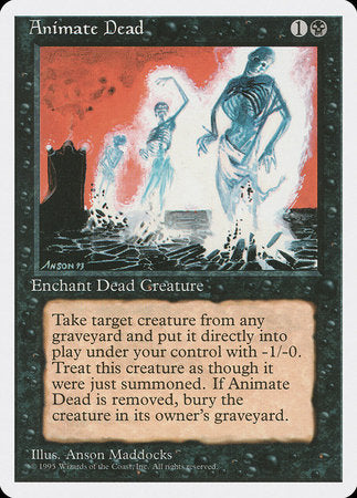 Animate Dead [Fourth Edition] | Dumpster Cat Games