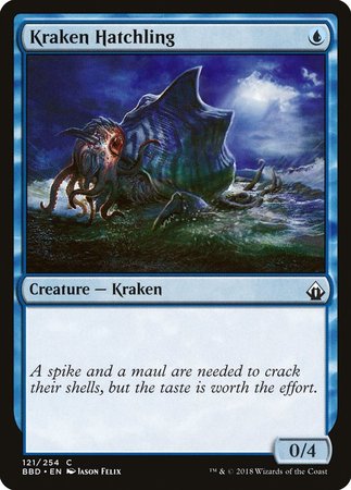Kraken Hatchling [Battlebond] | Dumpster Cat Games