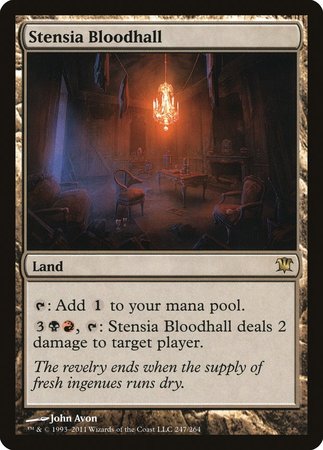 Stensia Bloodhall [Innistrad] | Dumpster Cat Games