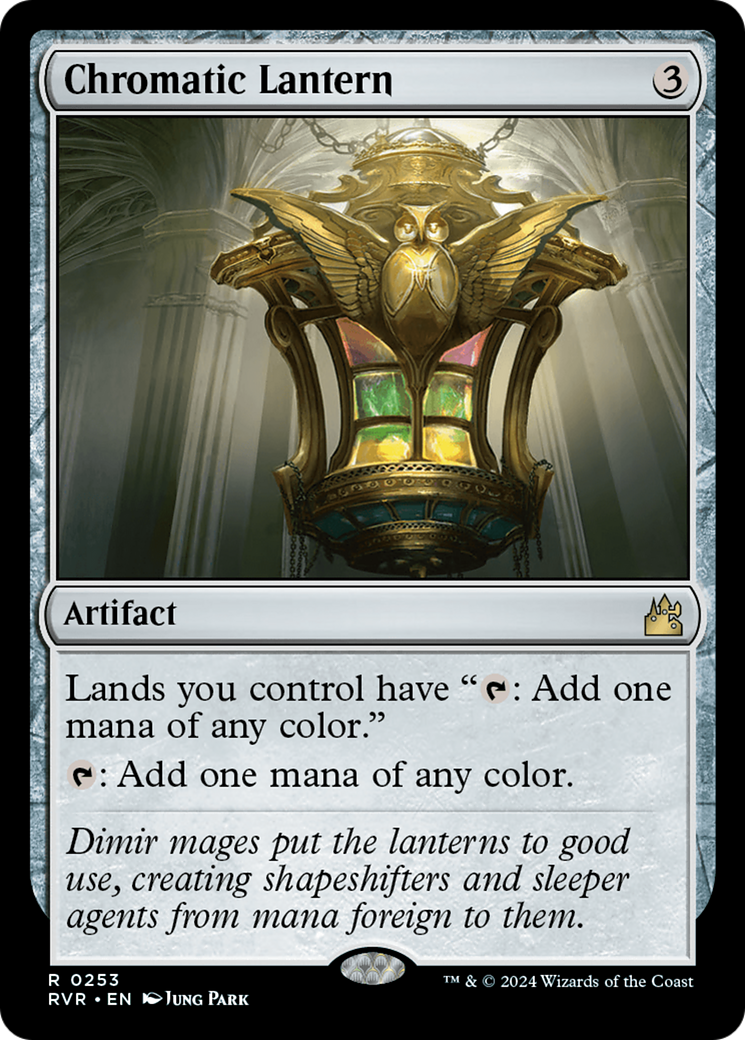 Chromatic Lantern [Ravnica Remastered] | Dumpster Cat Games
