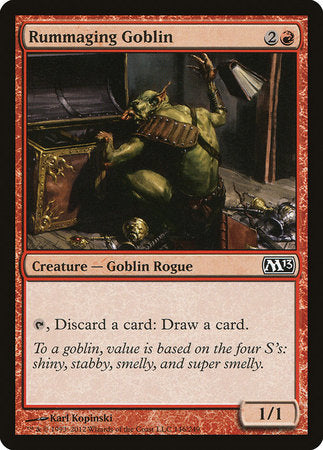 Rummaging Goblin [Magic 2013] | Dumpster Cat Games