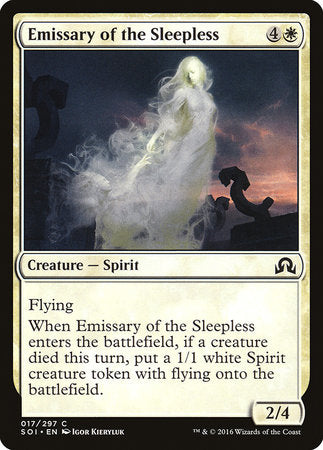Emissary of the Sleepless [Shadows over Innistrad] | Dumpster Cat Games