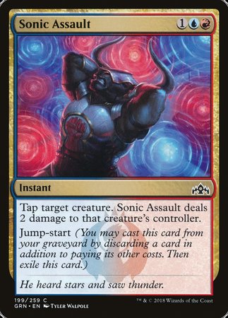 Sonic Assault [Guilds of Ravnica] | Dumpster Cat Games
