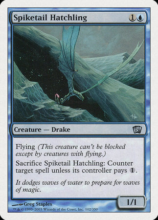Spiketail Hatchling [Eighth Edition] | Dumpster Cat Games