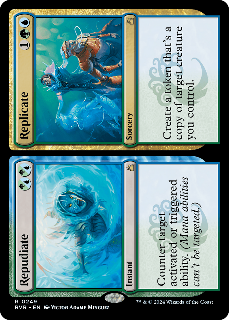 Repudiate // Replicate [Ravnica Remastered] | Dumpster Cat Games