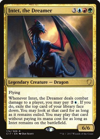 Intet, the Dreamer [Commander 2017] | Dumpster Cat Games