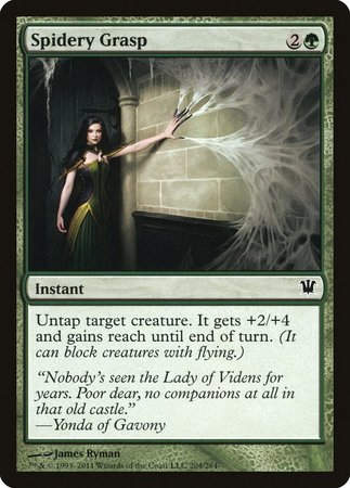 Spidery Grasp [Innistrad] | Dumpster Cat Games