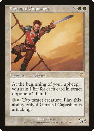 Gerrard Capashen [Apocalypse] | Dumpster Cat Games