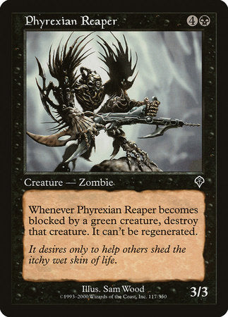 Phyrexian Reaper [Invasion] | Dumpster Cat Games