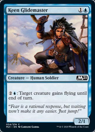 Keen Glidemaster [Core Set 2021] | Dumpster Cat Games