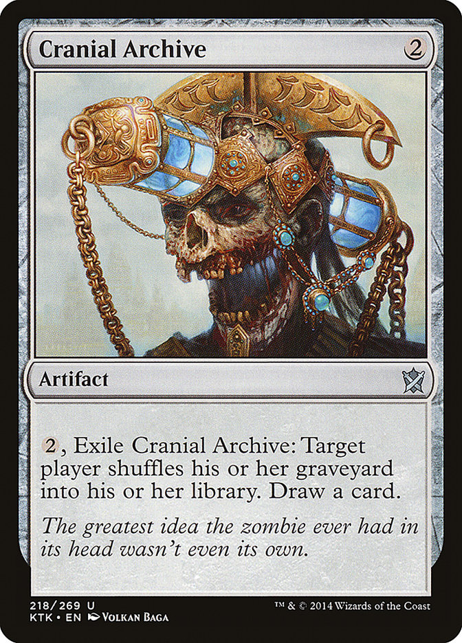 Cranial Archive [Khans of Tarkir] | Dumpster Cat Games