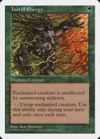 Instill Energy [Fifth Edition] | Dumpster Cat Games