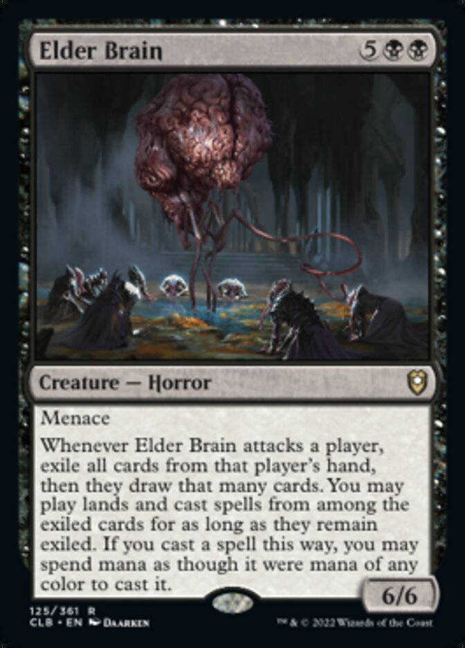 Elder Brain [Commander Legends: Battle for Baldur's Gate] | Dumpster Cat Games