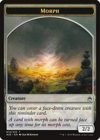 Morph Token (015) [Masters 25 Tokens] | Dumpster Cat Games