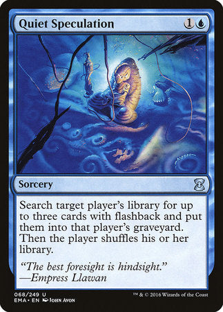 Quiet Speculation [Eternal Masters] | Dumpster Cat Games