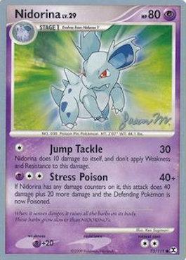 Nidorina LV.29 (73/111) (Queengar - Jason Martinez) [World Championships 2009] | Dumpster Cat Games