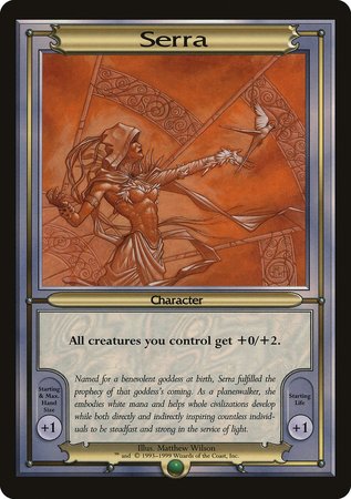 Serra (Oversize) [Vanguard Series] | Dumpster Cat Games