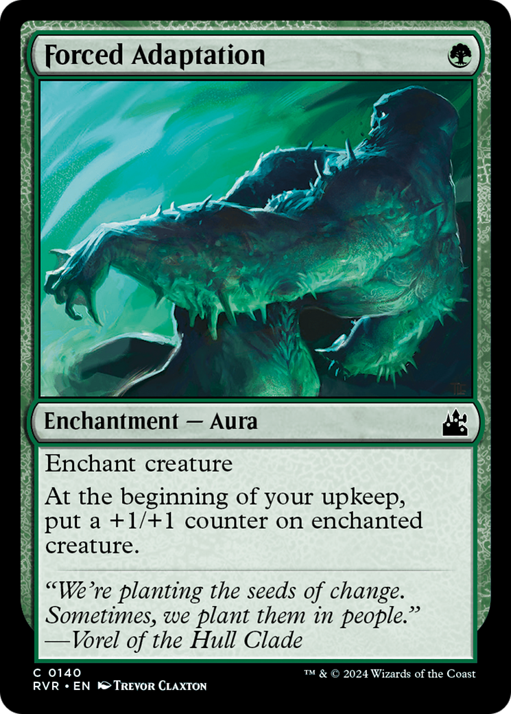 Forced Adaptation [Ravnica Remastered] | Dumpster Cat Games