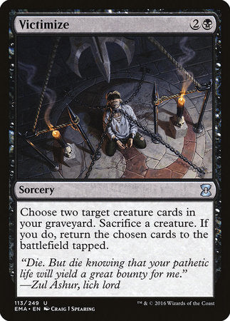 Victimize [Eternal Masters] | Dumpster Cat Games