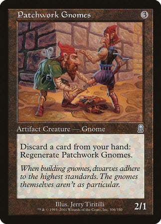 Patchwork Gnomes [Odyssey] | Dumpster Cat Games