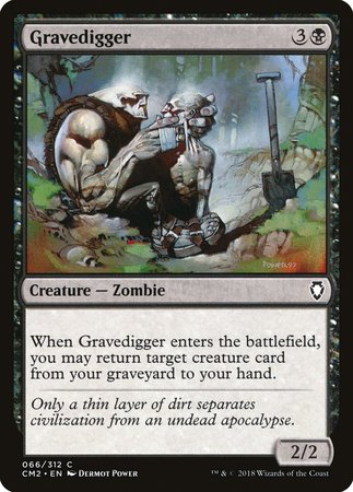 Gravedigger [Commander Anthology Volume II] | Dumpster Cat Games