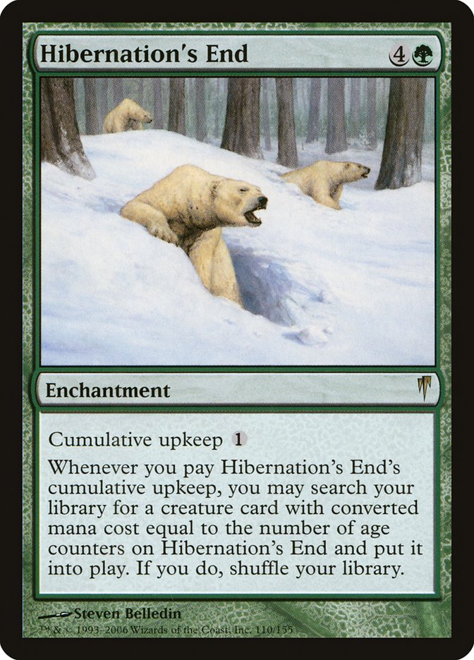 Hibernation's End [Coldsnap] | Dumpster Cat Games
