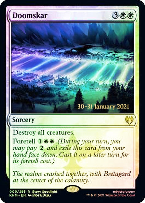 Doomskar  [Kaldheim Prerelease Promos] | Dumpster Cat Games