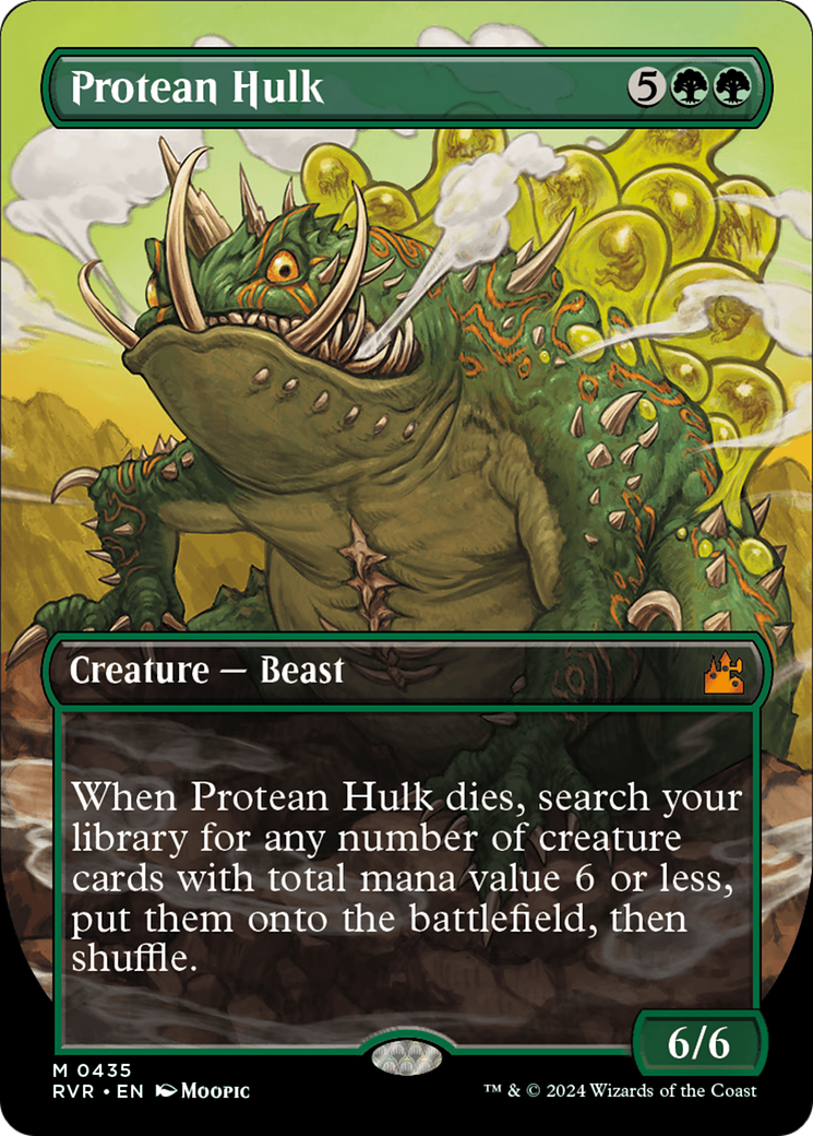 Protean Hulk (Anime Borderless) [Ravnica Remastered] | Dumpster Cat Games