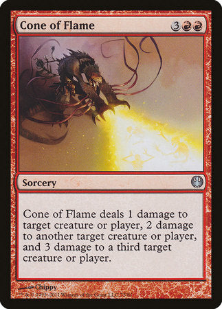 Cone of Flame [Duel Decks: Knights vs. Dragons] | Dumpster Cat Games
