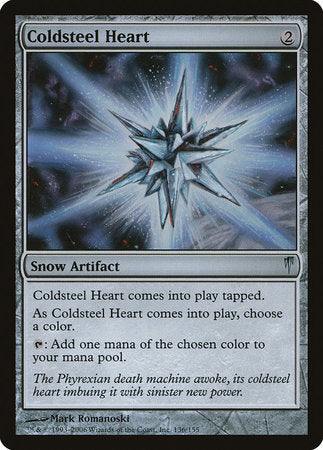 Coldsteel Heart [Coldsnap] | Dumpster Cat Games