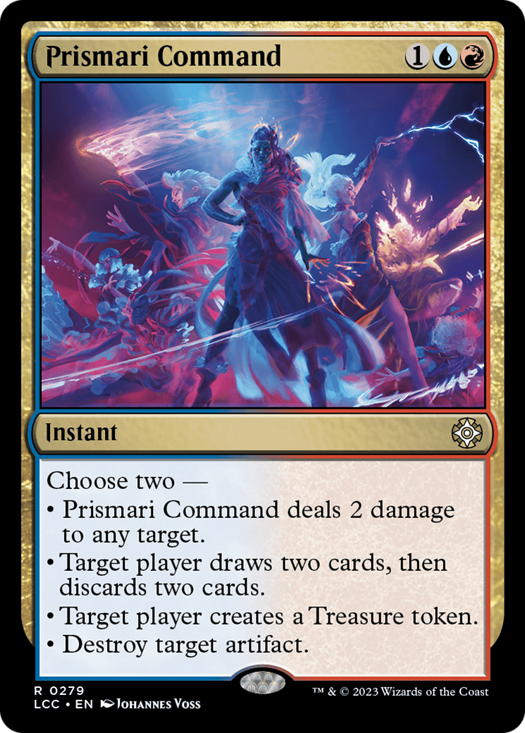 Prismari Command [The Lost Caverns of Ixalan Commander] | Dumpster Cat Games