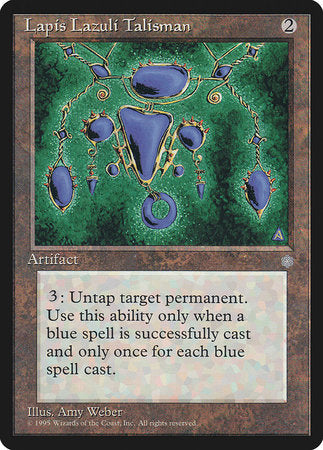Lapis Lazuli Talisman [Ice Age] | Dumpster Cat Games