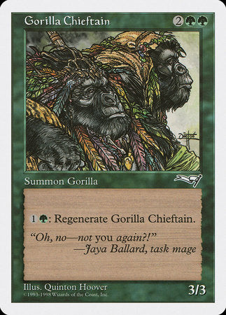 Gorilla Chieftain [Anthologies] | Dumpster Cat Games