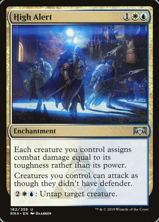 High Alert [Ravnica Allegiance] | Dumpster Cat Games