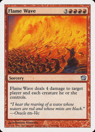 Flame Wave [Ninth Edition] | Dumpster Cat Games