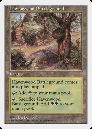 Havenwood Battleground [Fifth Edition] | Dumpster Cat Games