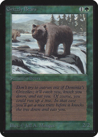 Grizzly Bears [Limited Edition Alpha] | Dumpster Cat Games