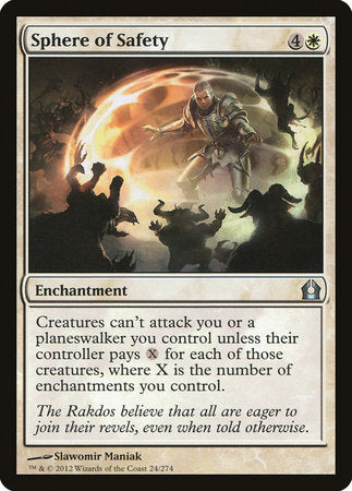 Sphere of Safety [Return to Ravnica] | Dumpster Cat Games