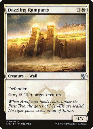 Dazzling Ramparts [Khans of Tarkir] | Dumpster Cat Games