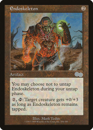 Endoskeleton [Urza's Saga] | Dumpster Cat Games
