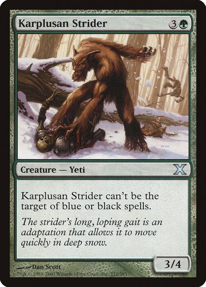 Karplusan Strider [Tenth Edition] | Dumpster Cat Games